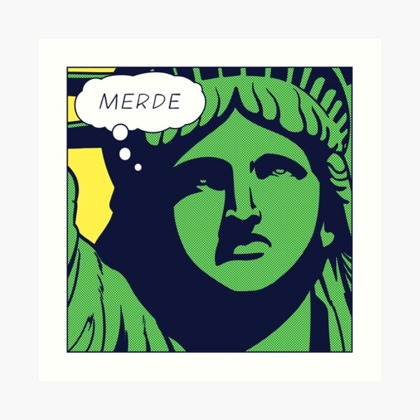Pop Liberty Art Print