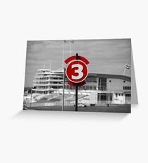 3 Furlongs Greeting Card
