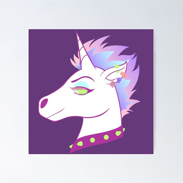 Item preview, Punk Rock Unicorn designed and sold by beffles.