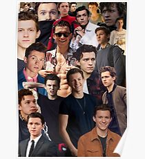 Tom Holland Collage Poster