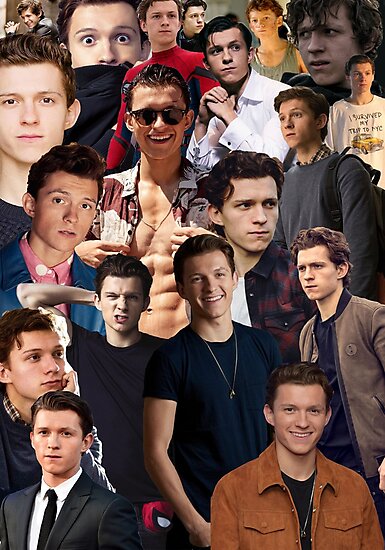 "Tom Holland Collage" Photographic Prints by mnmrelz ...