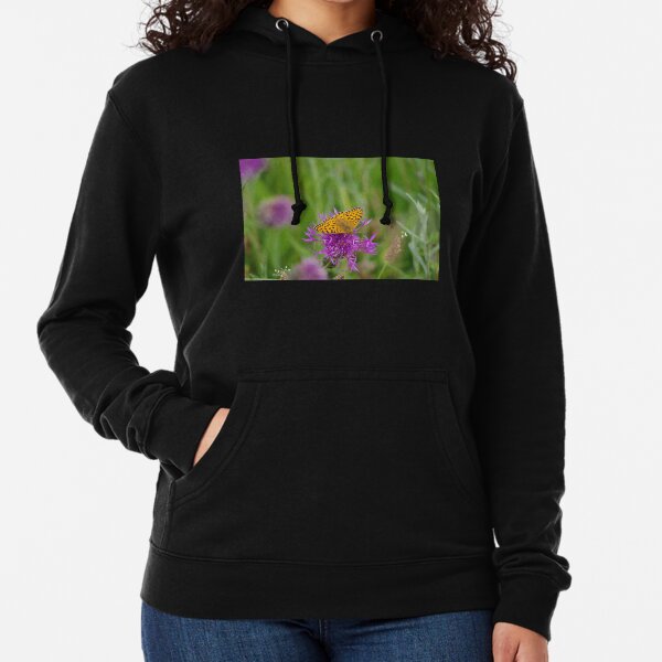 High Brown Fritillary Butterfly Lightweight Hoodie