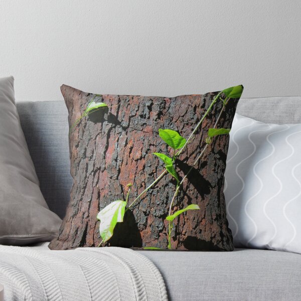 Item preview, Vines On Deep Red Bark designed and sold by Genevieve Hanlon Art and Photography.