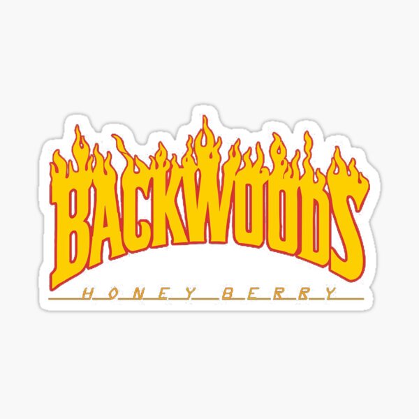 "BACKWOODS" Sticker for Sale by danielsmyra Redbubble