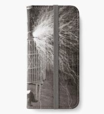 Tesla In Study iPhone Wallet/Case/Skin