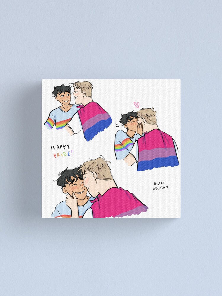 Nick and Charlie - Happy Pride | Canvas Print