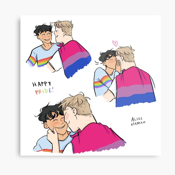 Item preview, Nick and Charlie - Happy Pride designed and sold by Alice Oseman.