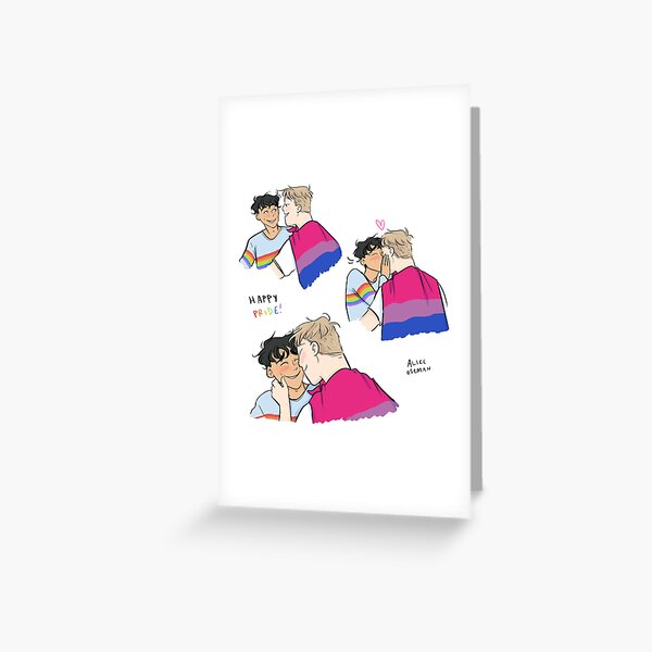 Nick and Charlie - Happy Pride Greeting Card
