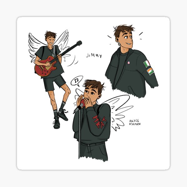 Jimmy from 'I Was Born for This' Sticker