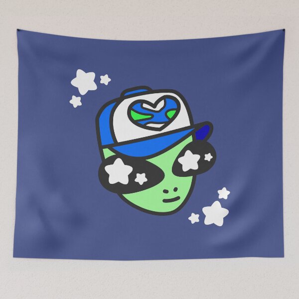 Item preview, Alien Hearts Earth designed and sold by beffles.