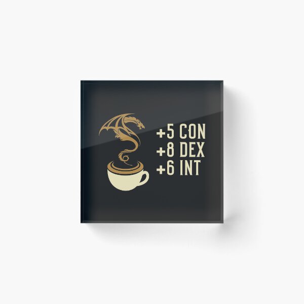 Item preview, Coffee Stats for Roleplaying and Larping Tabletop RPG designed and sold by pixeptional.