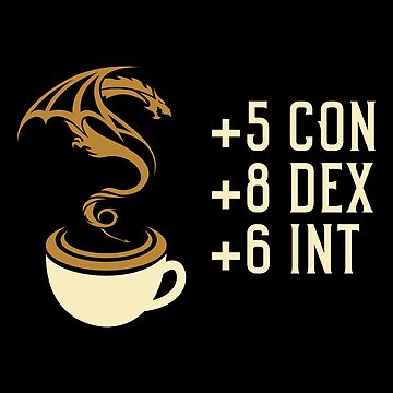 Artwork thumbnail, Coffee Stats for Roleplaying and Larping Tabletop RPG by pixeptional