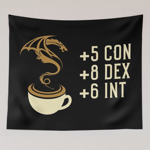 Item preview, Coffee Stats for Roleplaying and Larping Tabletop RPG designed and sold by pixeptional.