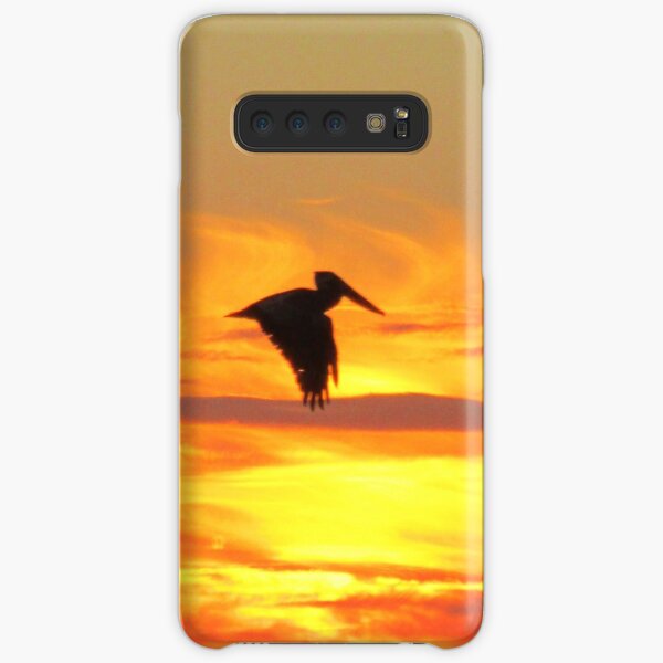 Pelican at sunset Samsung Galaxy Snap Case