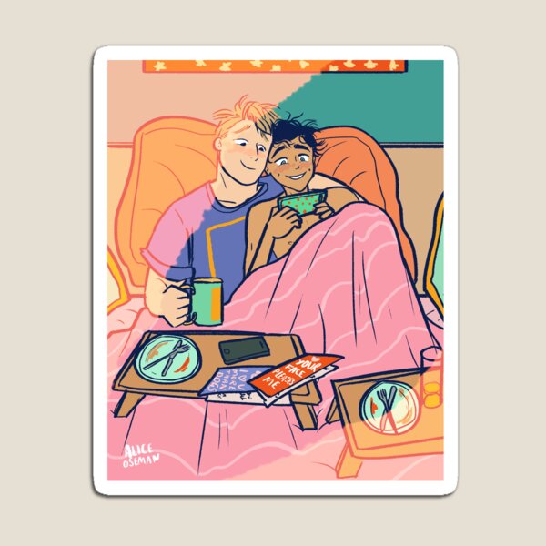 Nick and Charlie - Valentine's Day Magnet
