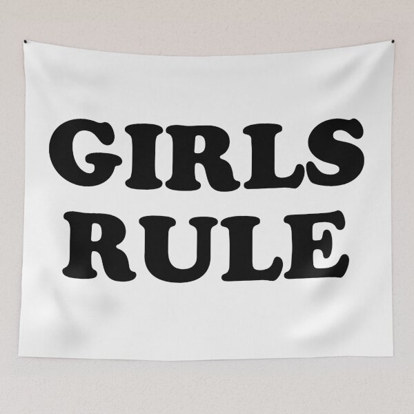 Item preview, Girls Rule designed and sold by MadEDesigns.