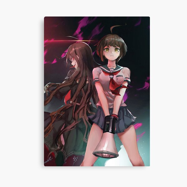 Komaru Naegi and Toko Fukawa