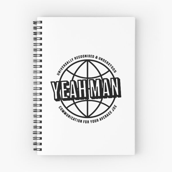 Item preview, Yeah Man communications designed and sold by WiseYaks.