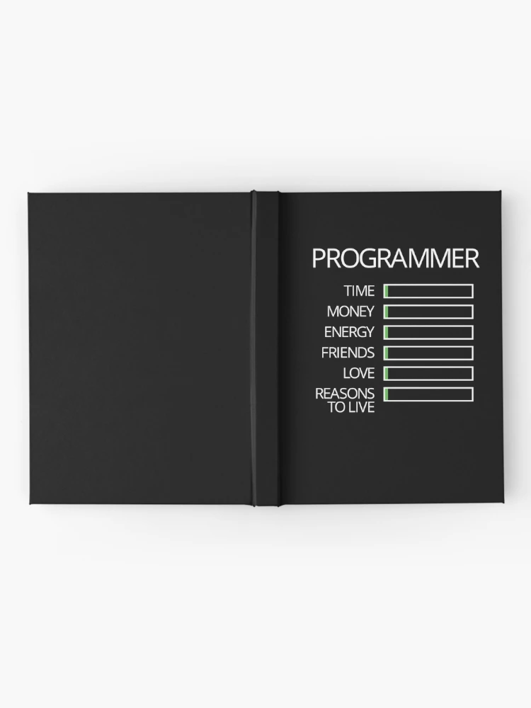 Thumbnail 2 of 3, Journal, Programmer Stats designed and sold by Code Wear.