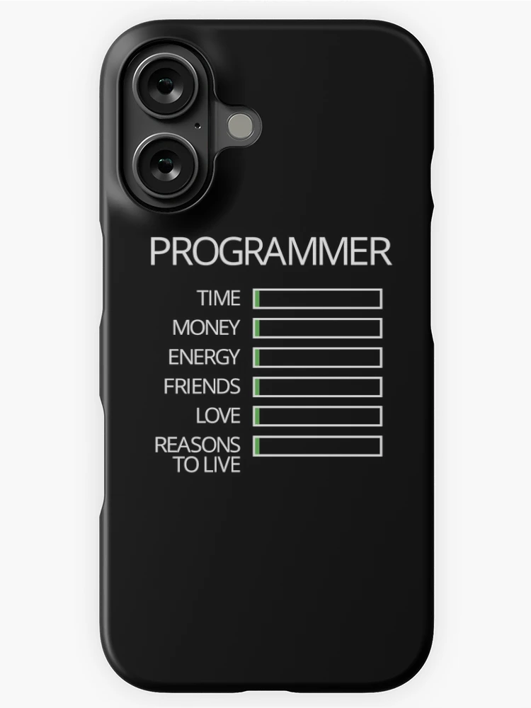 Thumbnail 1 of 4, iPhone Case, Programmer Stats designed and sold by Code Wear.