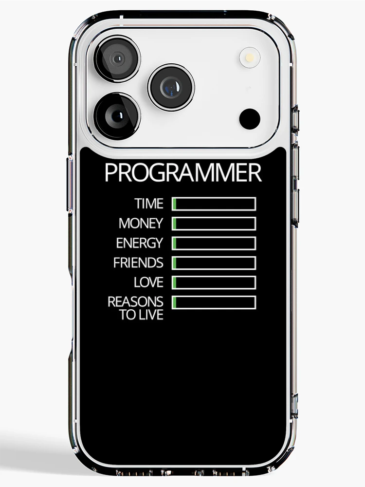 Thumbnail 1 of 5, iPhone Case, Programmer Stats designed and sold by Code Wear.
