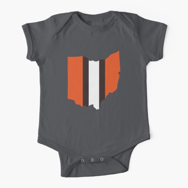 NFL Baby Boys Cleveland Browns Jersey Bodysuit - 3-6mo