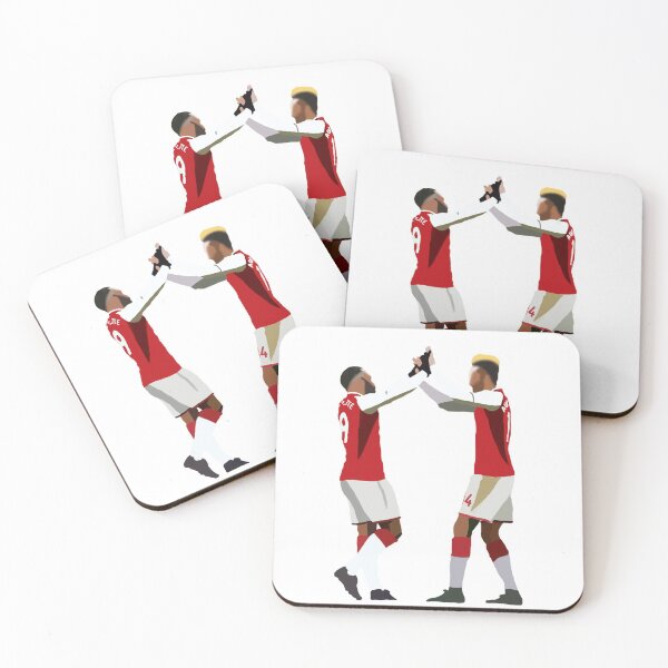 Item preview, Arsenal's Alexandre Lacazette & Pierre-Emerick Aubameyang designed and sold by Webbed Toe Design's.