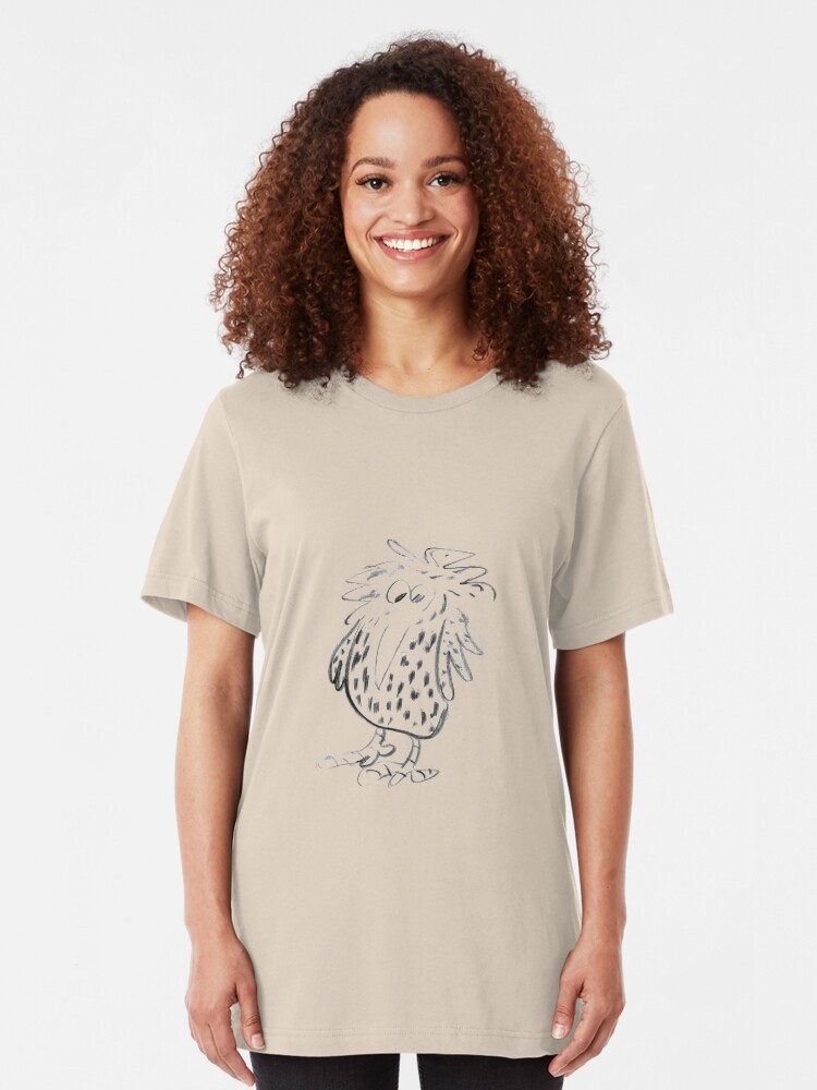 Alternate view of owl Slim Fit T-Shirt