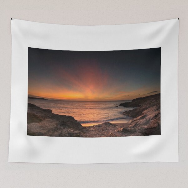 Item preview, Sunset Newquay Cornwall designed and sold by eddiej.