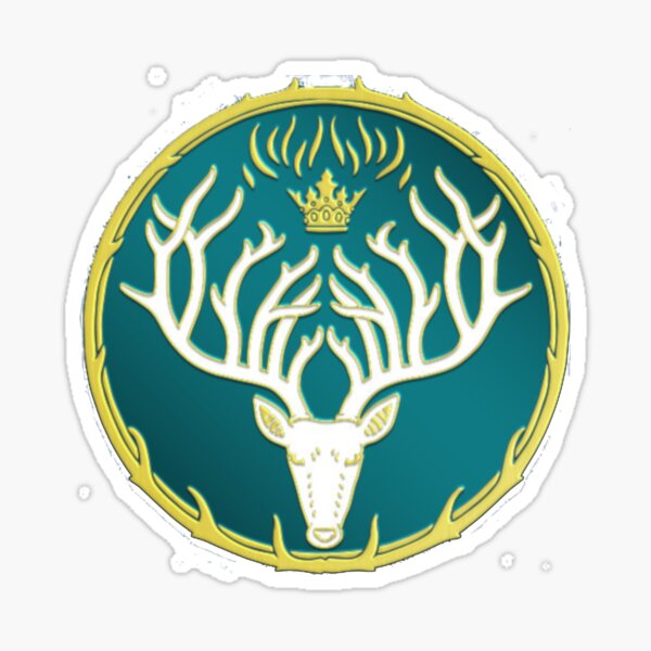 Throne of Glass Amulet of Orynth Court of Terrasen TOG Sticker