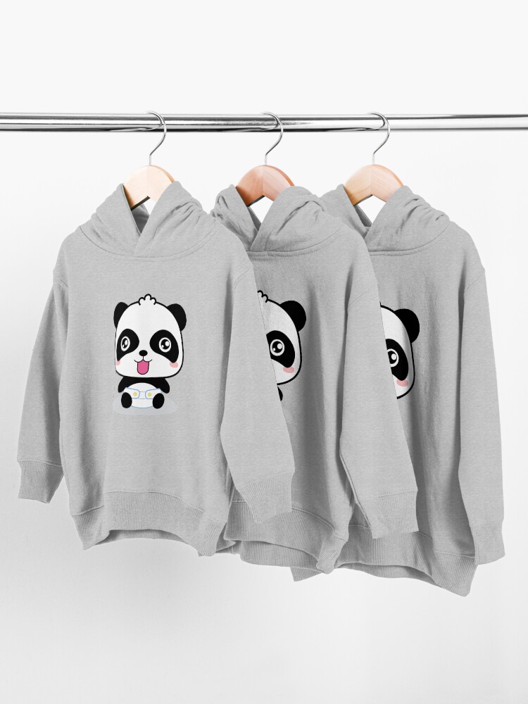 Alternate view of babybus sit down Toddler Pullover Hoodie