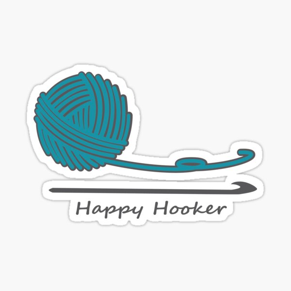 Happy Hooker Sticker