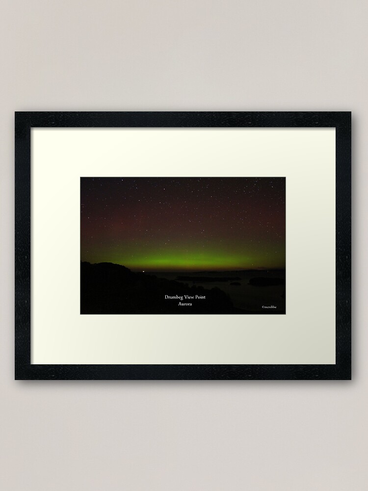 Alternate view of Aurora Drumbeg Framed Art Print