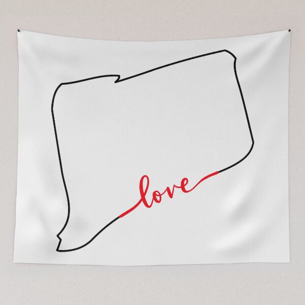 Item preview, Home Sweet Home - Connecticut LOVE designed and sold by indicap.