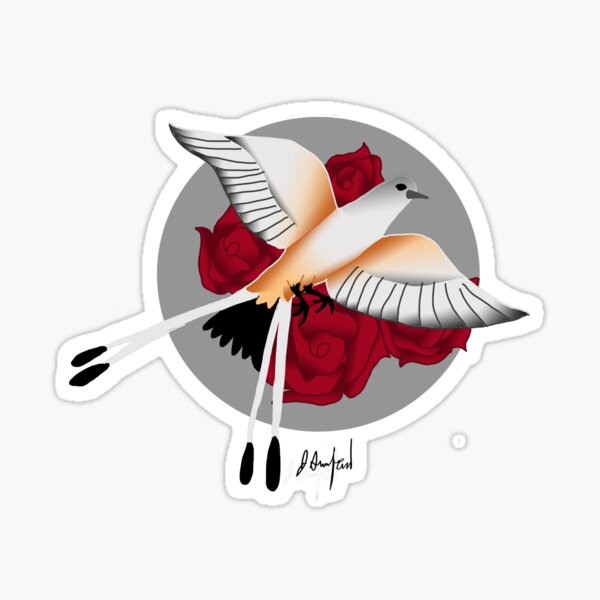 Item preview, Oklahoma Flycatcher and Rose  designed and sold by jswinford.