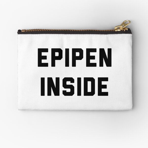 EpiPen inside pouch Zipper Pouch