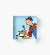 Je favoriete kinderheld Acrylic Block