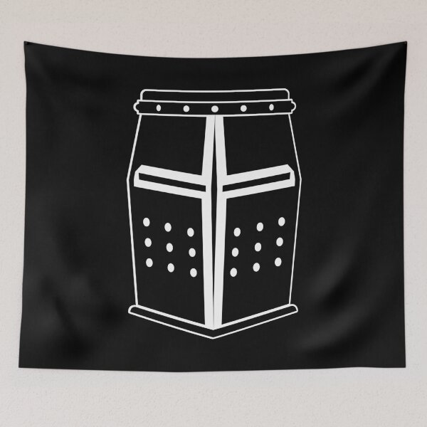 Item preview, Crusader Helmet (Outlined) designed and sold by RebarForOwt.