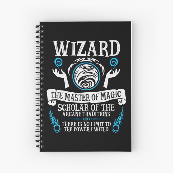 Item preview, WIZARD, The Master of Magic - Dungeons & Dragons (White Text) designed and sold by enduratrum.