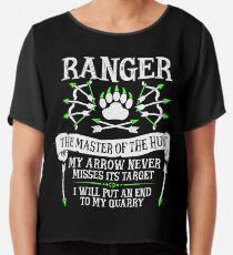 RANGER, Der Meister der Jagd - Dungeons & Dragons (White Text) Chiffontop