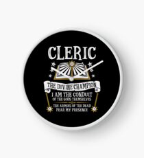 CLERIC, THE DIVINE CHAMPION - Dungeons & Dragons (Black) Clock