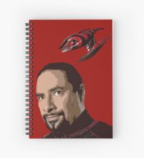 Bailar Crais & Talyn from Farscape Spiral Notebook