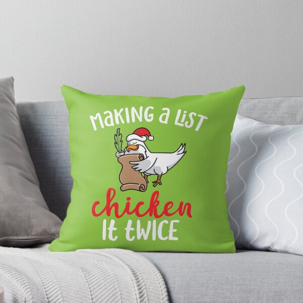 Item preview, Chicken It Twice Funny Chicken Christmas Design designed and sold by toddsimpson.