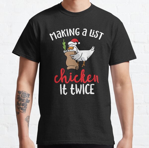 Item preview, Chicken It Twice Funny Chicken Christmas Design designed and sold by toddsimpson.