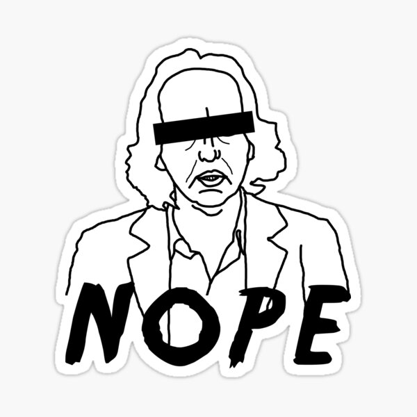 NOPE - von Storch Sticker
