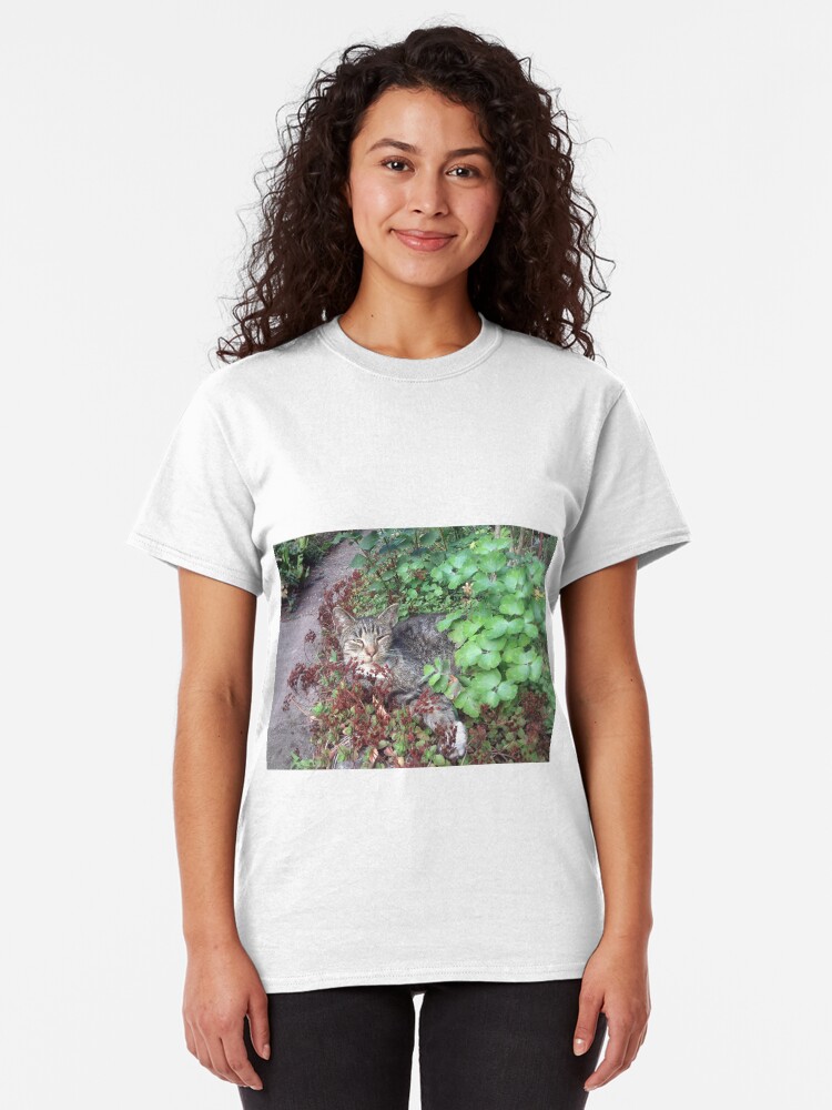 Alternative Ansicht von Katze Moritza Classic T-Shirt