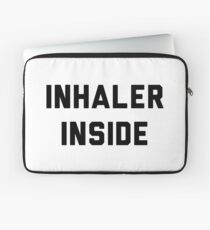 Inhaler inside Laptop Sleeve