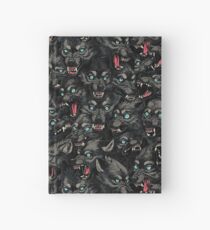 Wolfsrudel-Muster Notizbuch