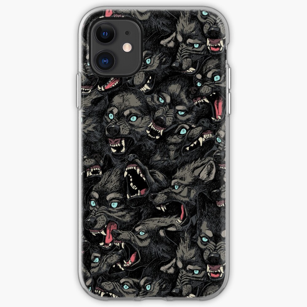 Wolf Pack Pattern iPhone Case & Cover