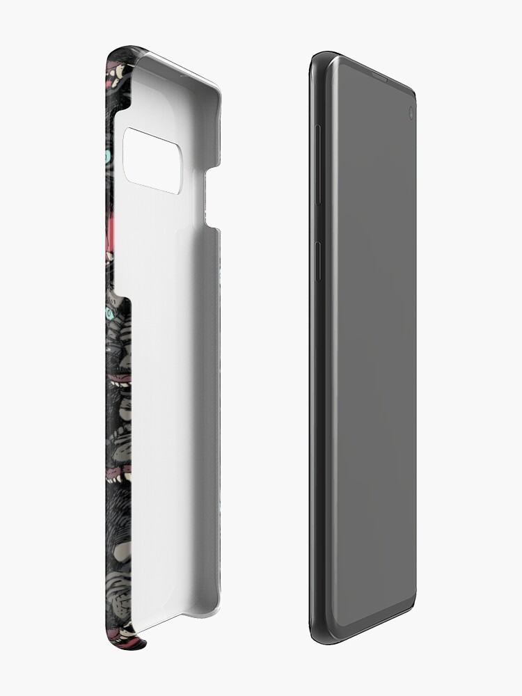 Alternate view of Wolf Pack Pattern Case & Skin for Samsung Galaxy